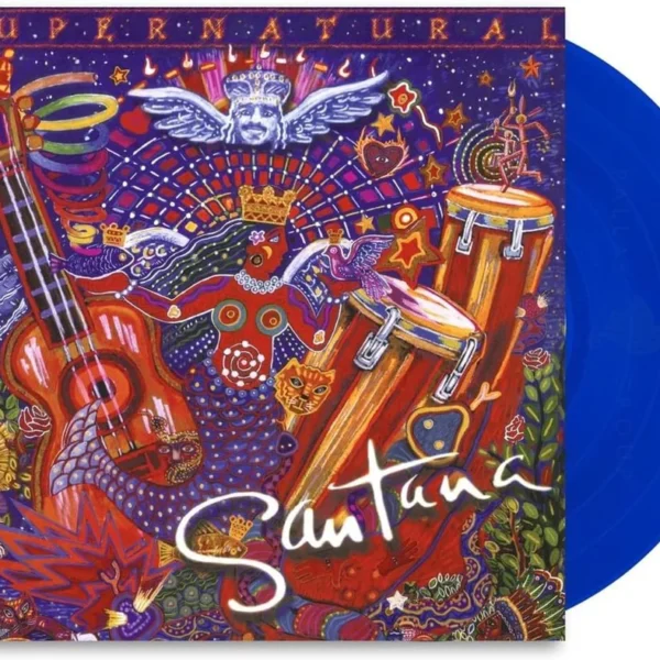 SANTANA - SUPERNATURAL blue vinyl LP