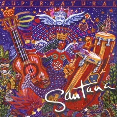 SANTANA - SUPERNATURAL blue vinyl LP - Slika 2