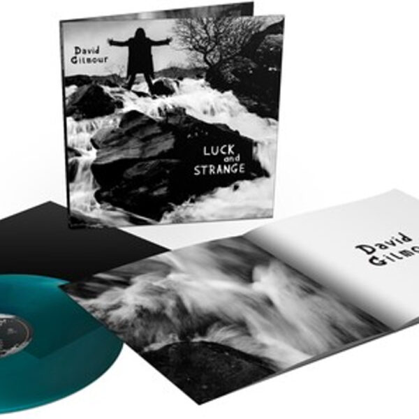 GILMOUR DAVID - LUCK AND STRANGE translucent sea blue LP