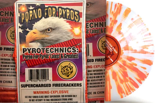 PORNO FOR PYROS - PYROTECHNICS multicolored vinyl LP