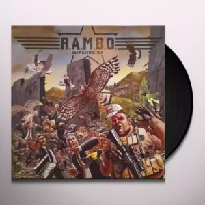 R.A.M.B.O. - DEFY EXTINCTION neon yellow vinyl LP