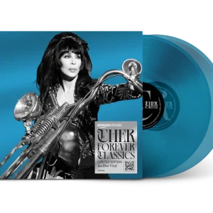 CHER - FOREVER ltd sea blue vinyl LP2