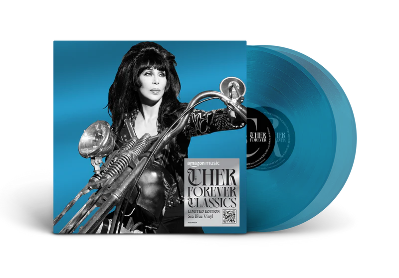 CHER - FOREVER ltd sea blue vinyl LP2