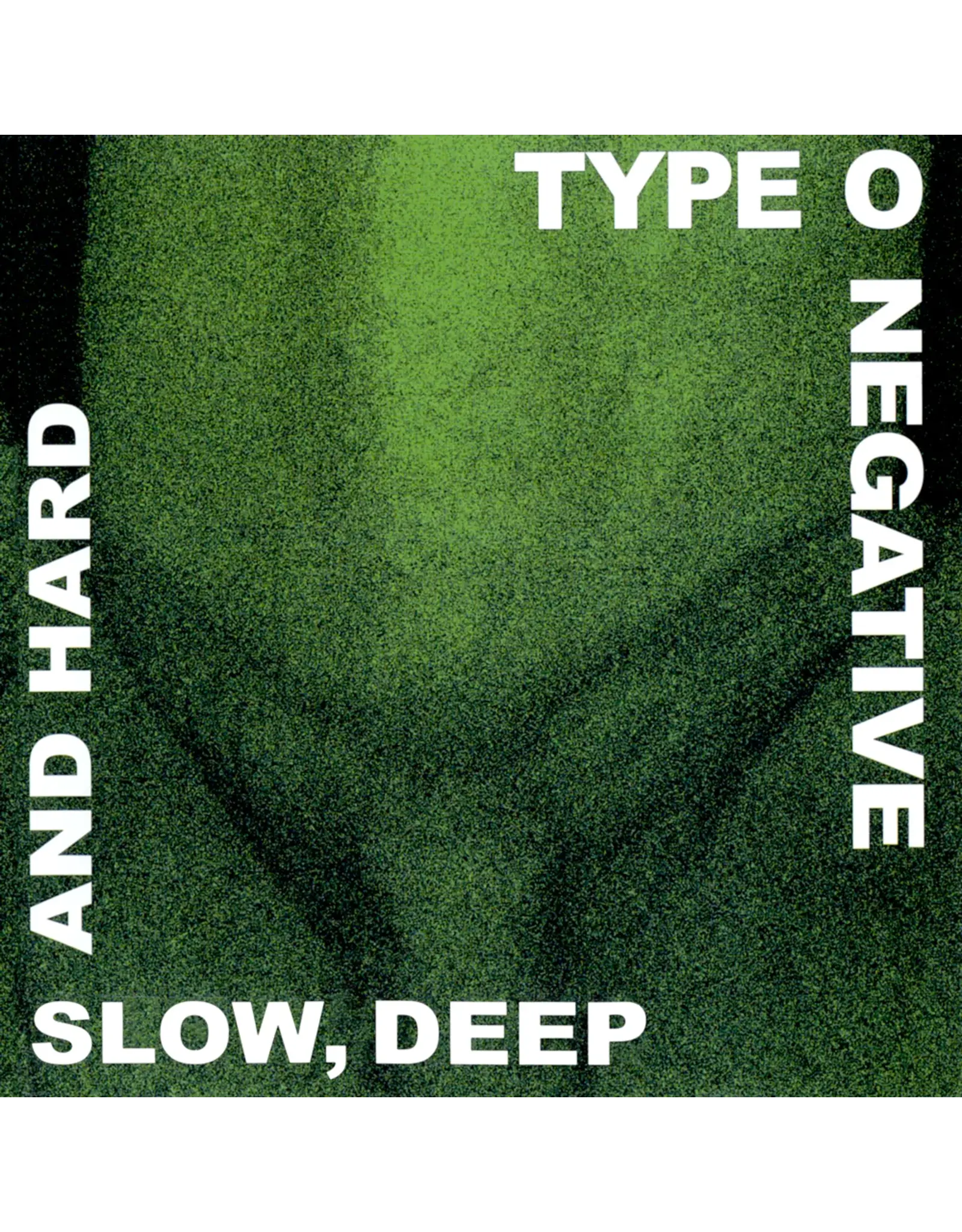 TYPE O NEGATIVE - SLOW DEEP AND HARD green/black marbled vinyl LP2 - Image 2