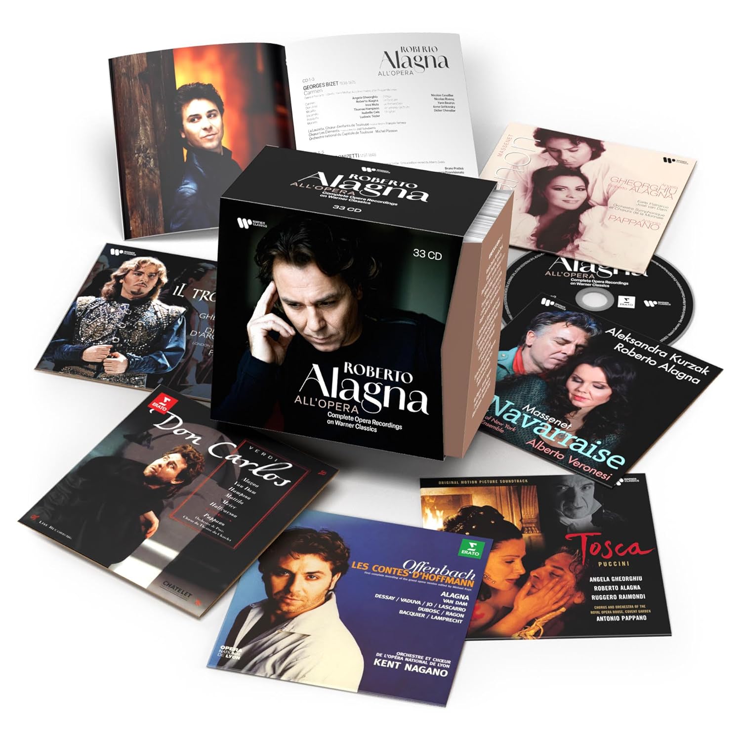 ALAGNA ROBERTO - ALL'OPERA: COMPLETE OPERA RECORDINGS ON WARNER CD33
