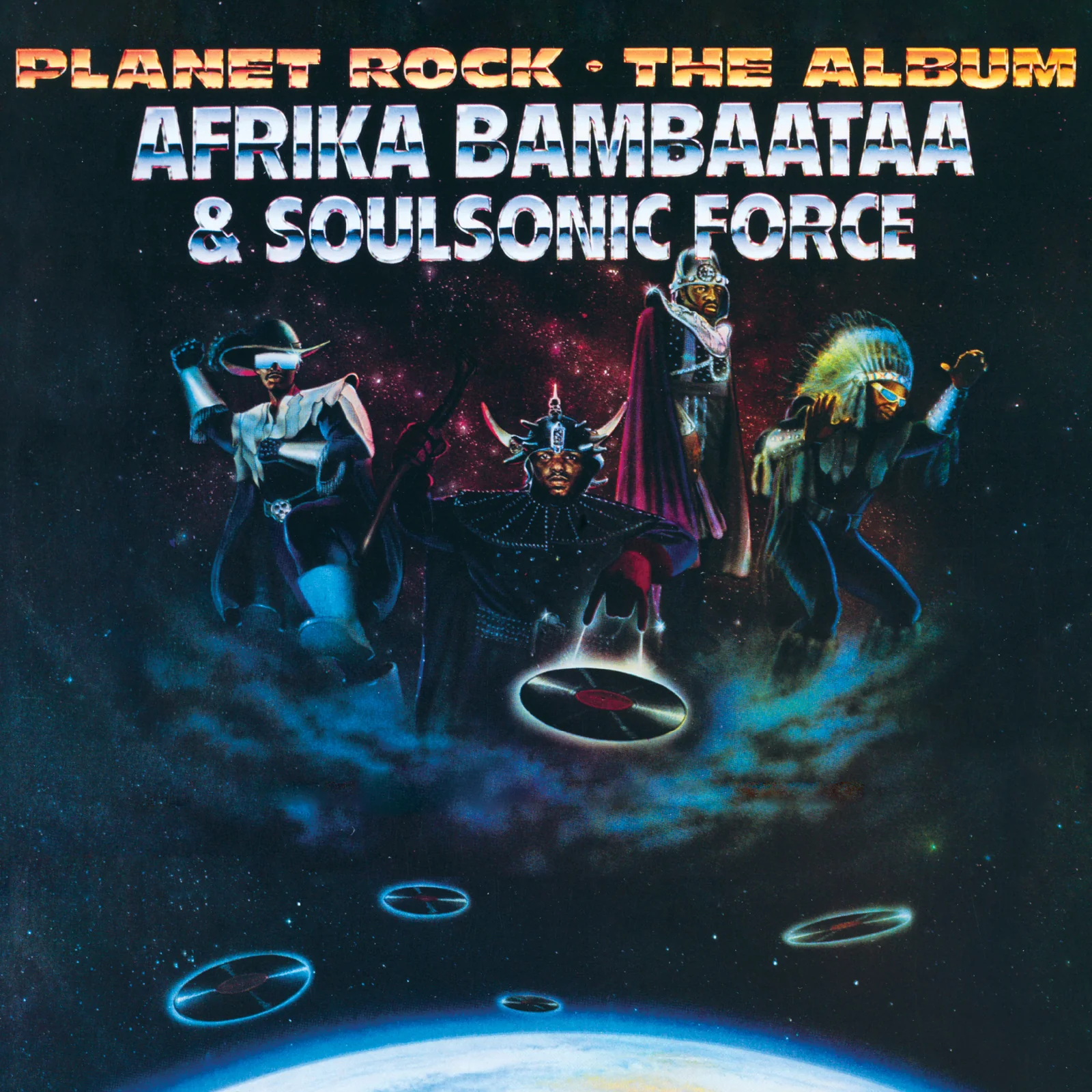 AFRIKA BAMBAATAA - PLANET ROCK coloured vinyl LP