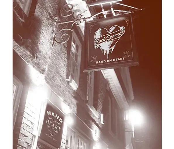 COCK SPARRER - HAND ON HEART CD