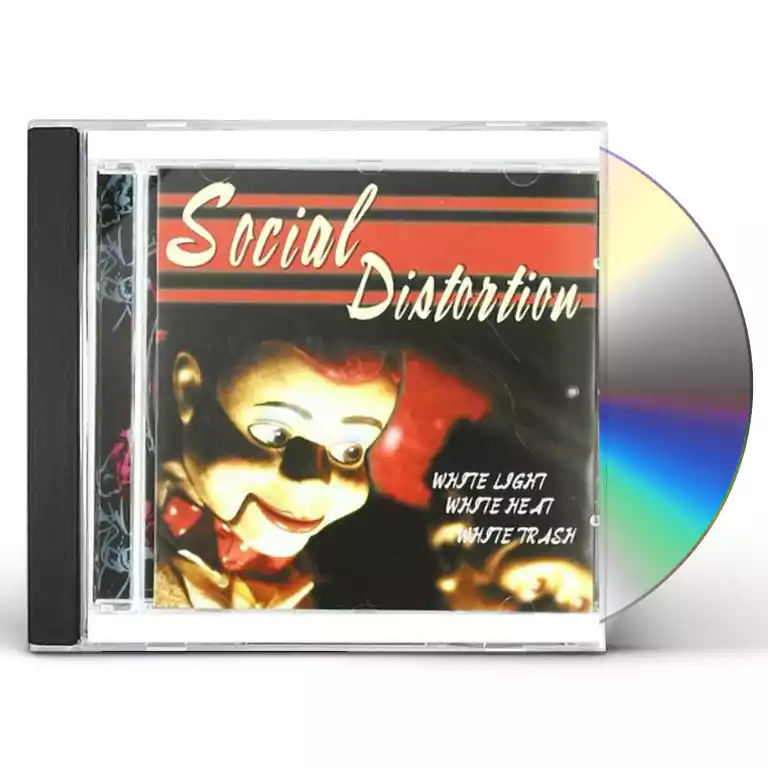 SOCIAL DISTORTION - WHITE LIGHT,WHITE HEAT,WHITE TRASH CD