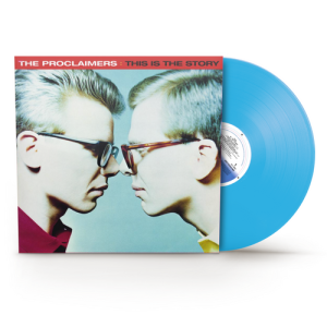PROCLAIMERS - THIS IS THE STORY ltd curacao blue vinyl LP