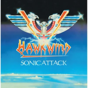HAWKWIND - SONIC ATTACK blue vinyl LP