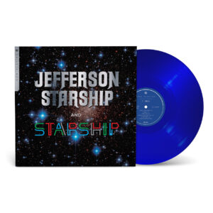 JEFFERSON STARSHIP/STARSHIP - NOW PLAYING cobalt transparent vinyl LP