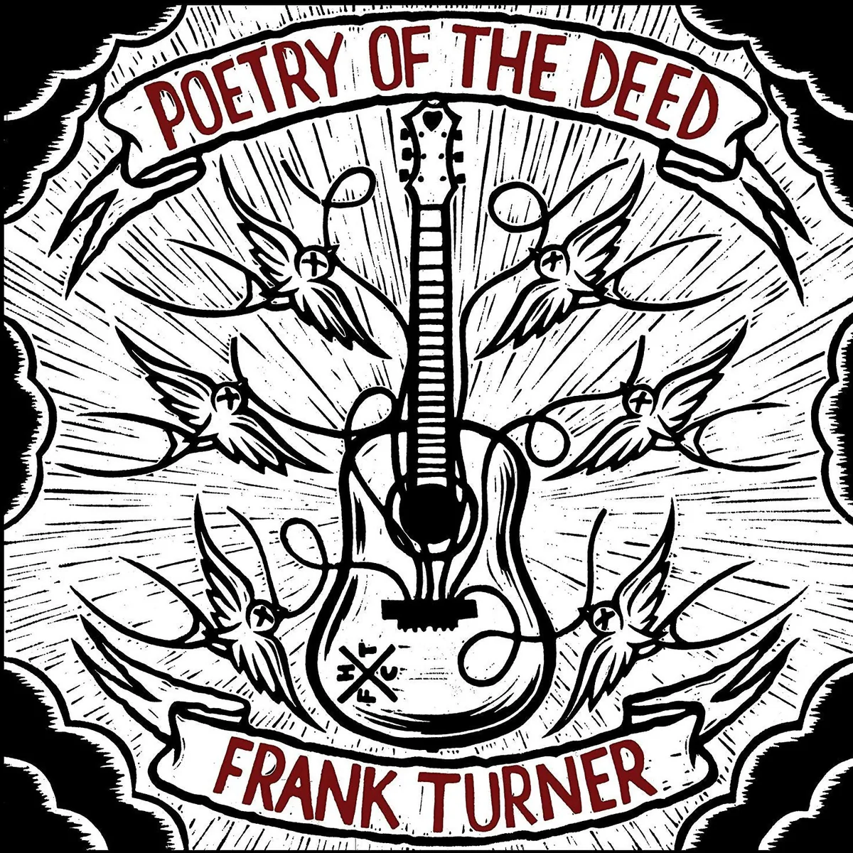 TURNER FRANK - POETRY OF THE DEAD black/red vinyl LP
