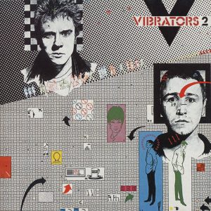 VIBRATORS - V2 ltd translucent red vinyl LP