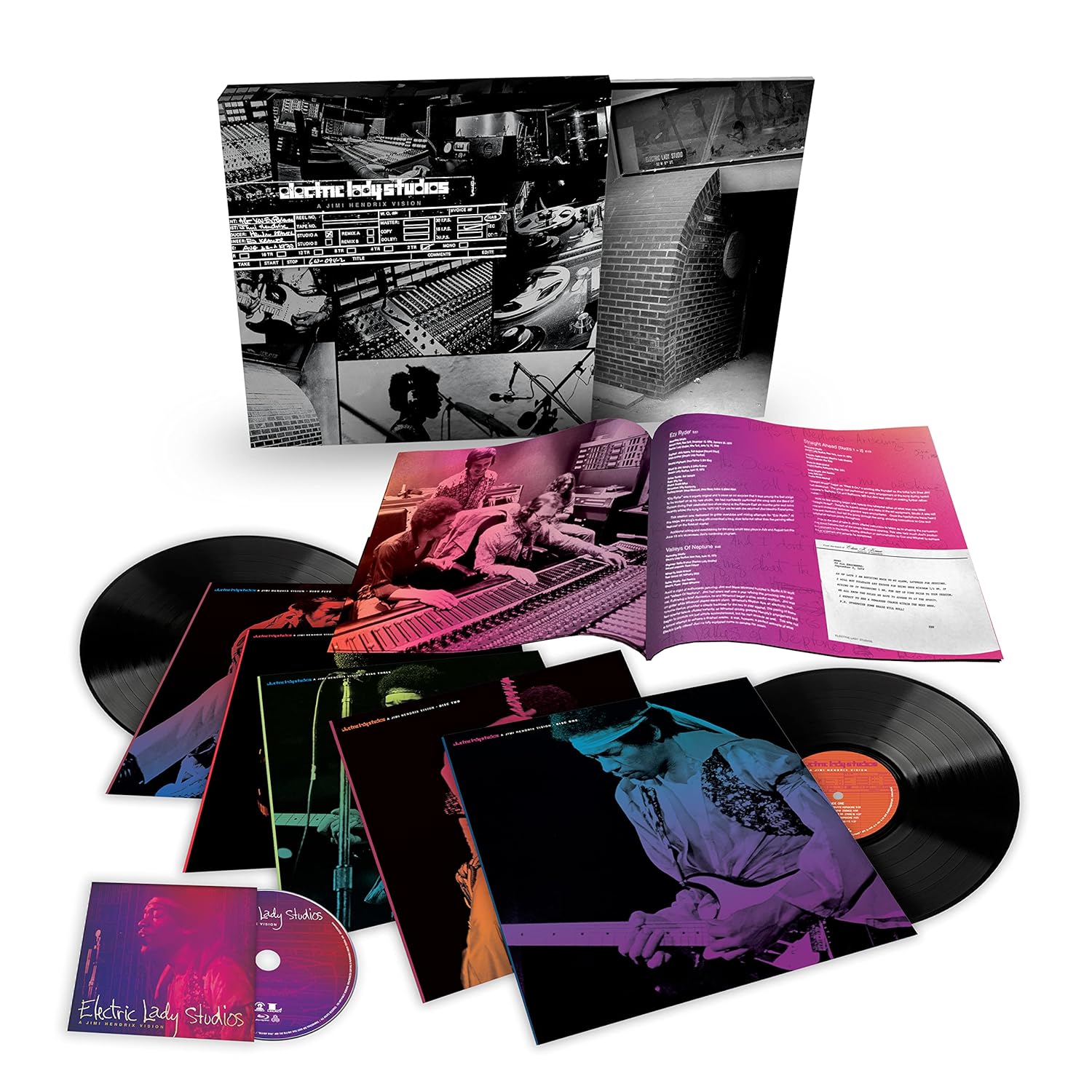 HENDRIX JIMI - ELECTRIC LADY STUDIOS: A JIMI HENDRIX VISION LP5/BRD