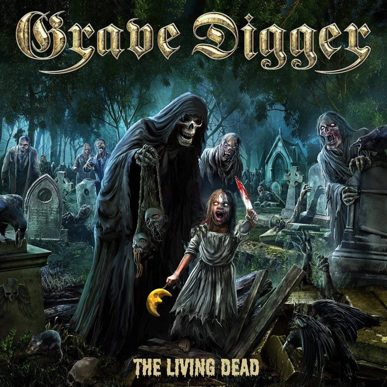 GRAVE DIGGER - LIVING DEAD CD