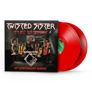 TWISTED SISTER - STAY HUNGRY 40th anniversary blood red vinyl LP2