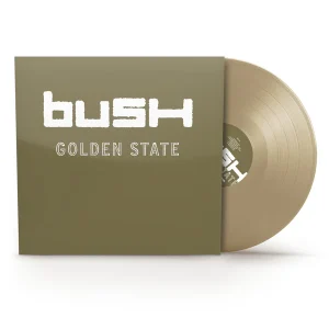 BUSH - GOLDEN STATE translucent gold vinyl LP