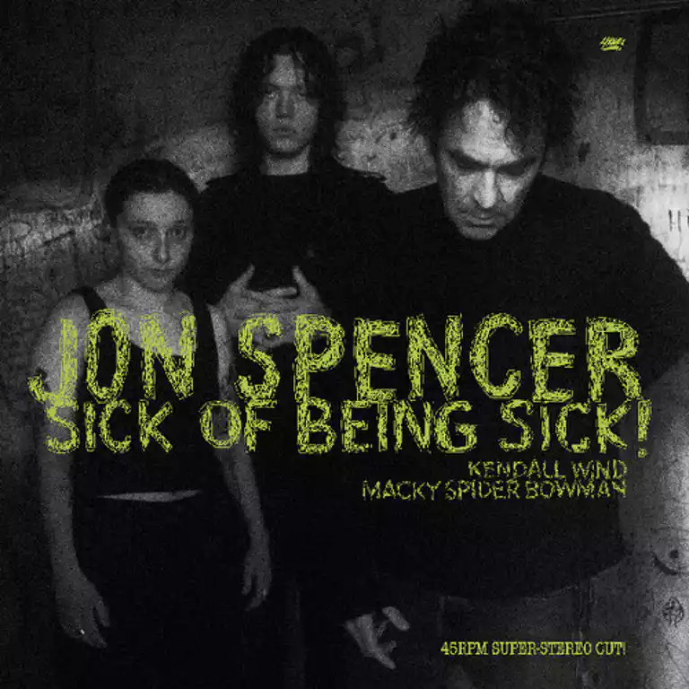 SPENCER JON - SICK OF BEING SICK clear vinyl LP