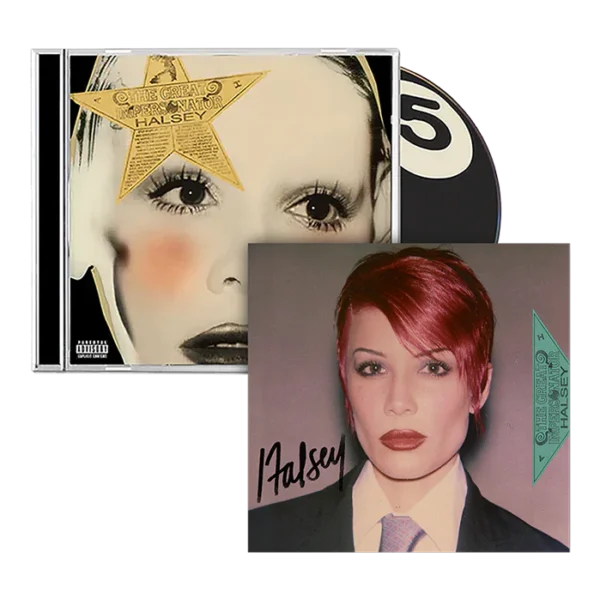 HALSEY - GREAT IMPERSONATOR (90s signed) CD