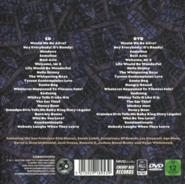 RESIDENTS - SECRET SHOW: LIVE IN SAN FRANCISCO CD/DVD - Slika 2