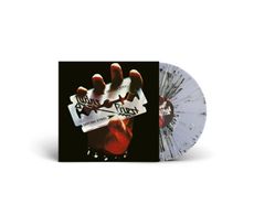 JUDAS PRIEST - BRITISH STEEL black & white splatter LP
