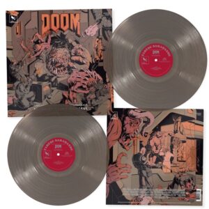O.S.T. - DOOM black ice vinyl LP2
