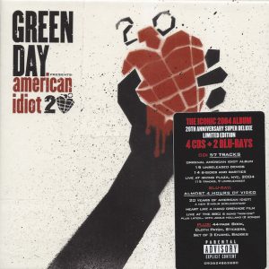 GREEN DAY - AMERICAN IDIOT 20th anniversary super deluxe ltd CD4+BRD2