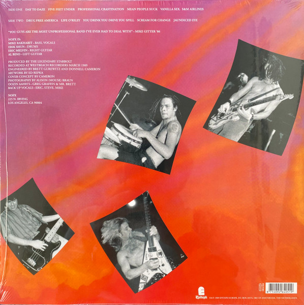 NOFX - S & M Airlines LP - Slika 2