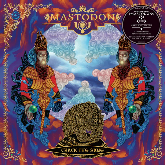 MASTODON - CRACK THE SKYE 15th anniversary sky blue vinyl LP2