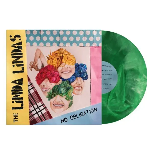 LINDA LINDAS - NO OBLIGATION green vinyl LP