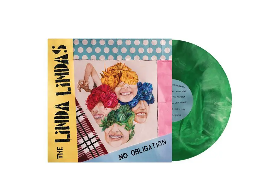 LINDA LINDAS - NO OBLIGATION green vinyl LP