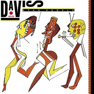 DAVIS MILES - STAR PEOPLE orange/white marbled vinyl LP