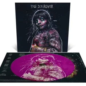 PIG DESTROYER - PAINTER OF DEAD GIRLS neon violet vinyl LP