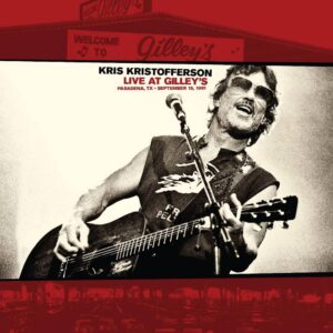 KRISTOFFERSON KRIS - LIVE AT GILLEY'S red & white vinyl LP
