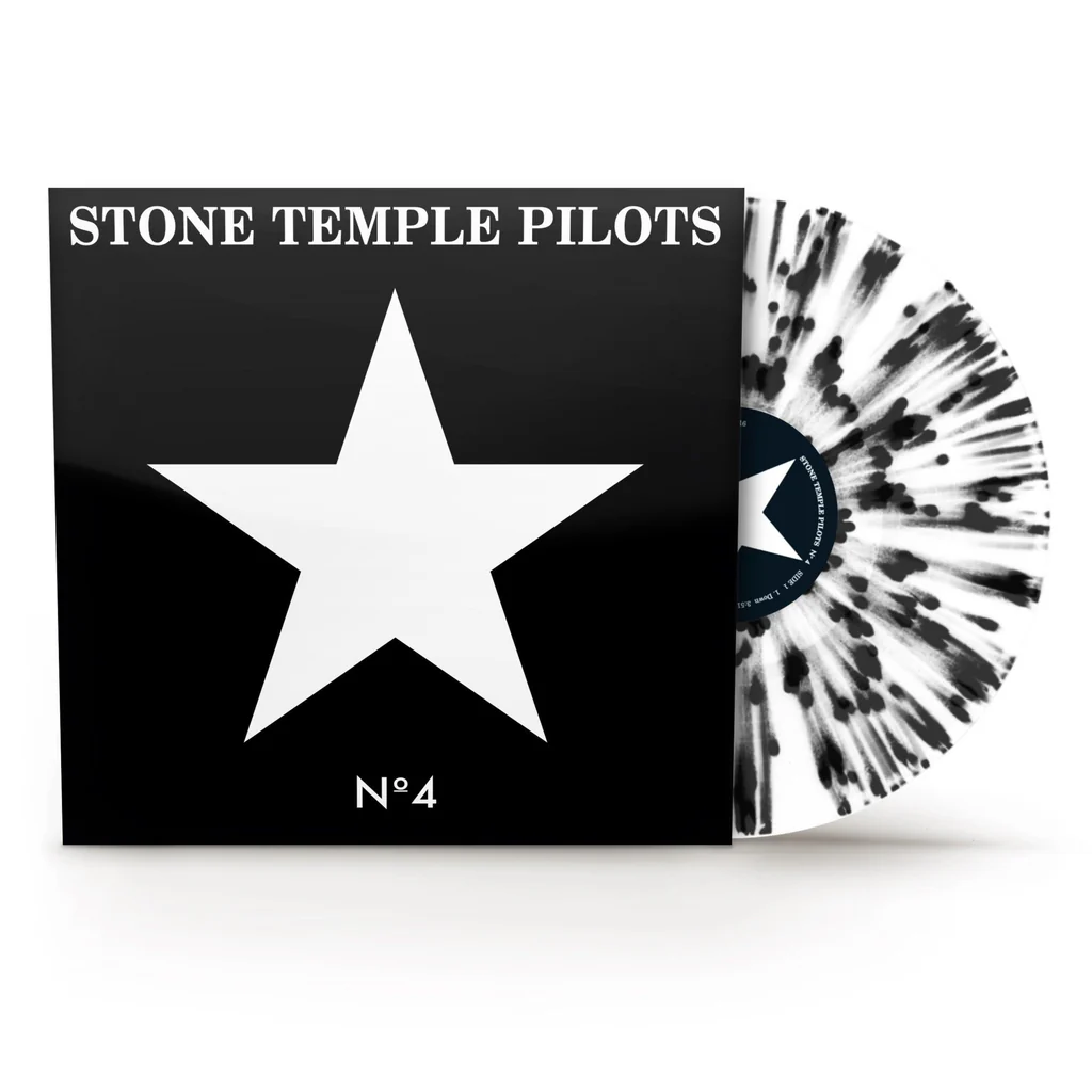 STONE TEMPLE PILOTS - NO.4 black & whitesplatter vinyl LP