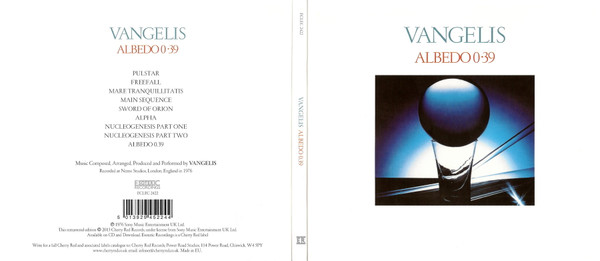 VANGELIS - ALBEDO 0.39 CD - Slika 2