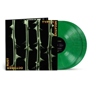 TYPE O NEGATIVE - OCTOBER RUST green/black marble vinyl LP2