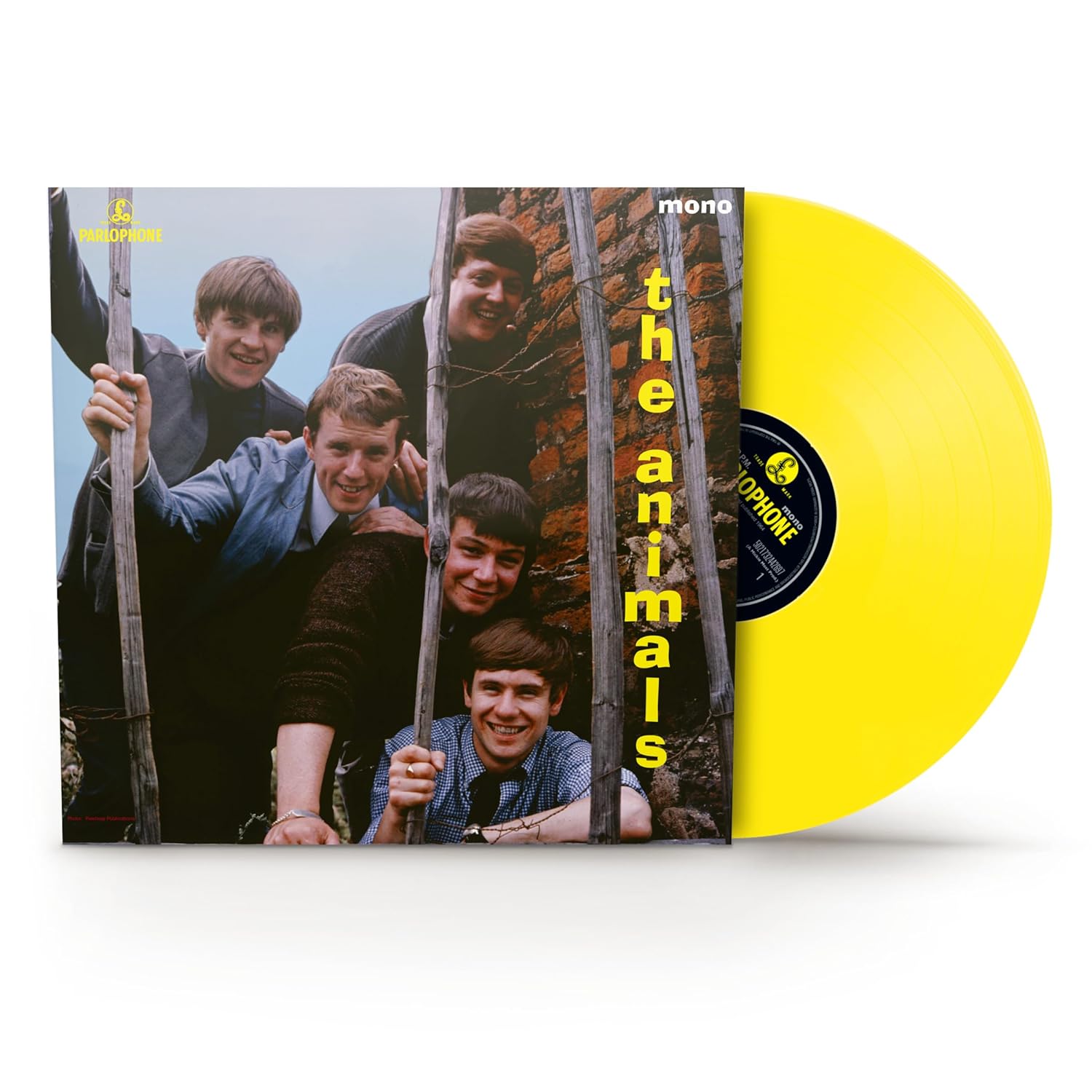 ANIMALS - ANIMALS 60th anniversary yellow vinyl mono LP