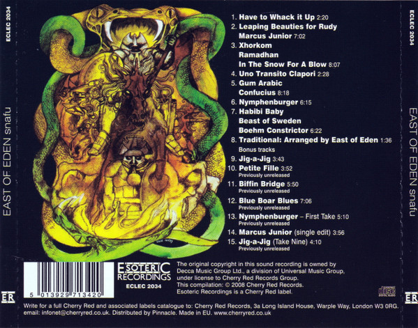 EAST OF EDEN - SNAFU CD - Slika 2