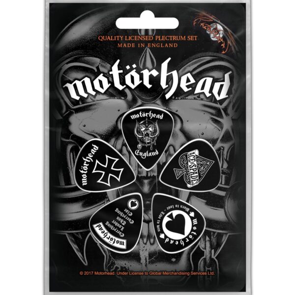 MERCH - MOTORHEAD ENGLAND TRZALICE SET 5 KOM