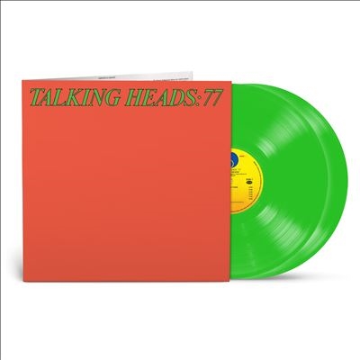 TALKING HEADS - 77 ltd transparent green vinyl LP2