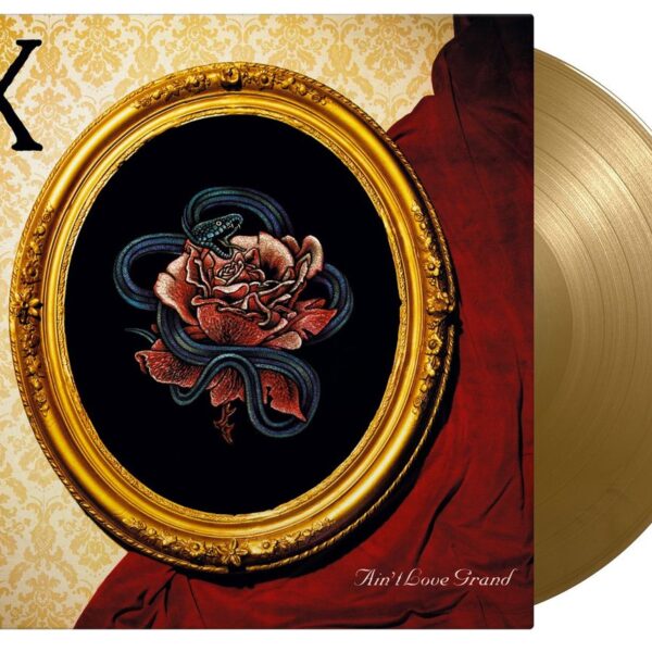 X - AIN'T LOVE GRAND gold vinyl LP