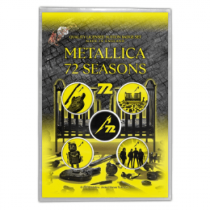 MERCH - METALLICA 72 SEASONS BEDŽEVI SET 5 KOM