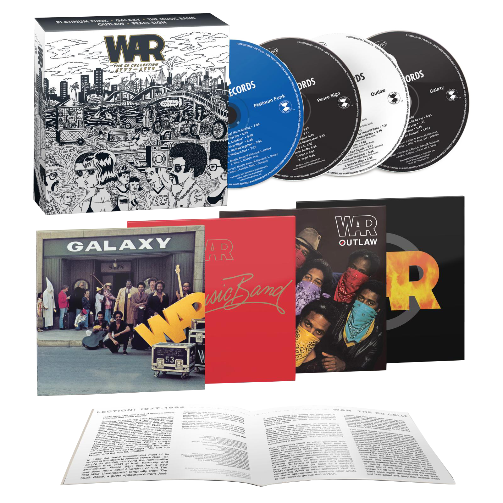 WAR - CD COLLECTION 1977-1994