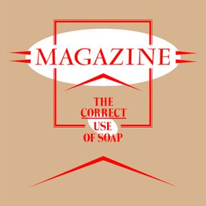 MAGAZINE - CORRECT USE OF SOAP philadelphia white vinyl LP