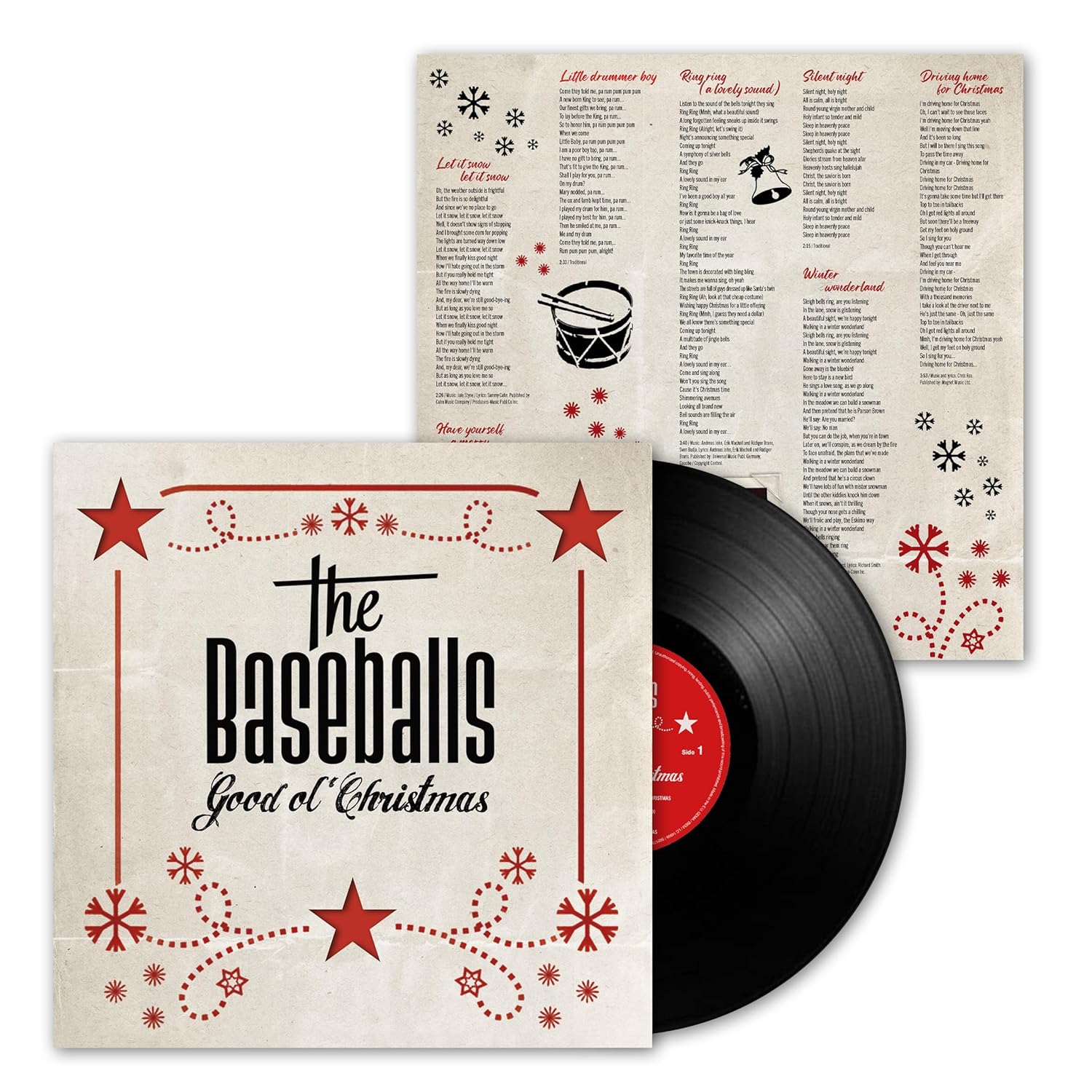 BASEBALLS - GODD OF CHRISTMAS LP