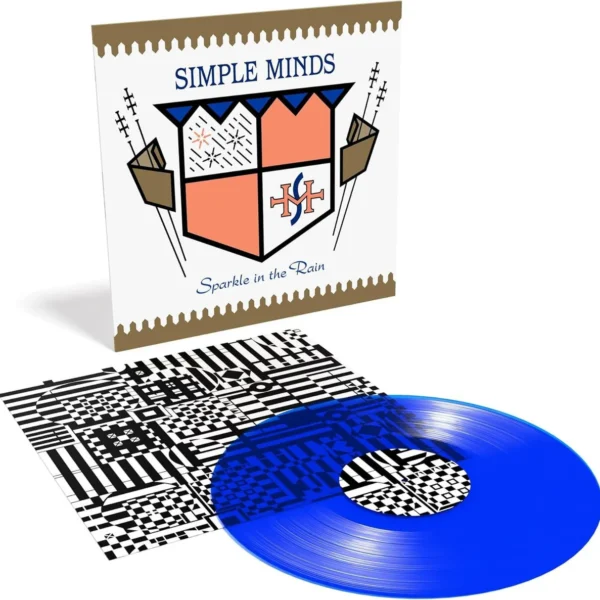 SIMPLE MINDS - SPARKLE IN THE RAIN ltd translucent blue vinyl LP