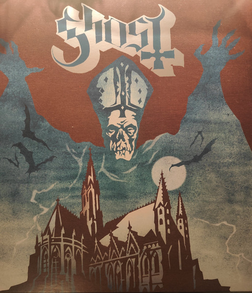 GHOST - OPUS EPONYMOUS rosewood colour vinyl LP