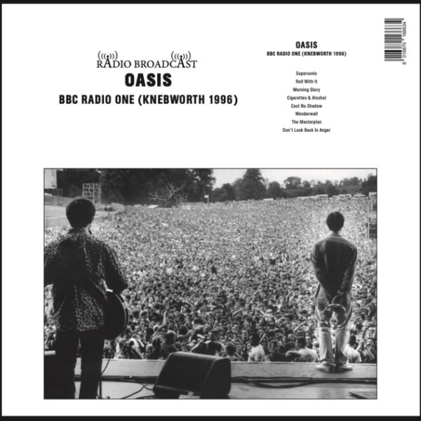 OASIS - BBC RADIO ONE KNEBWORTH 1966 LP