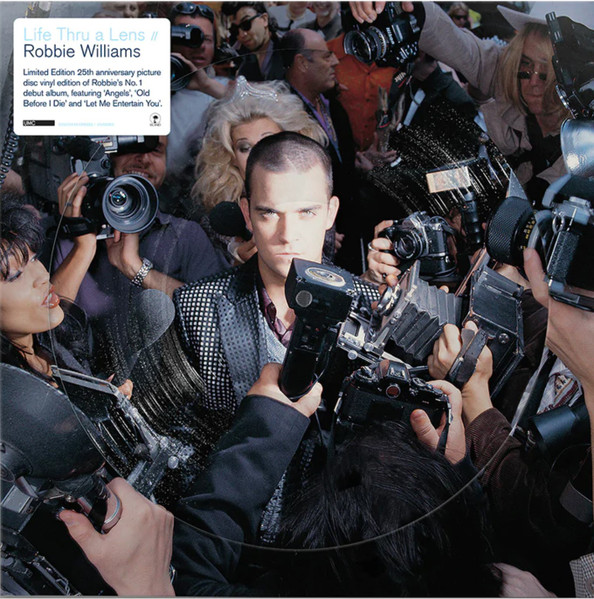 WILLIAMS ROBBIE - LIFE THRU A LENS ltd 25 anniversary picture vinyl LP
